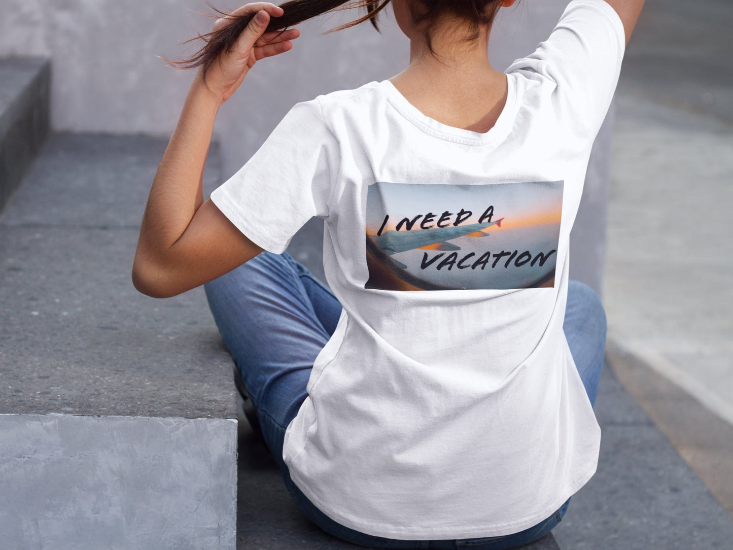 I Need A Vacation Summer T-shirt For Women