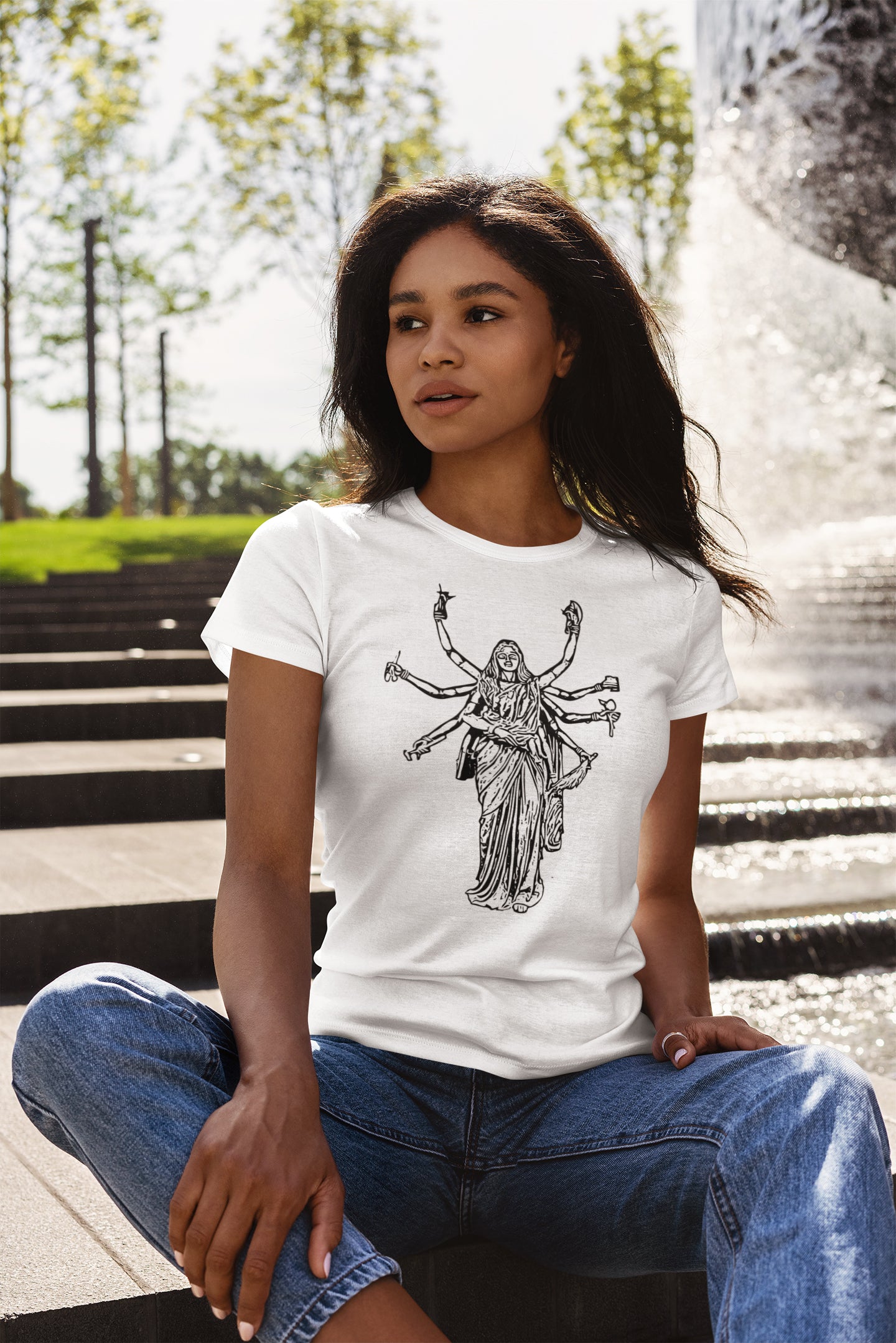 Summer T-shirt for Women( Multitasking Woman )