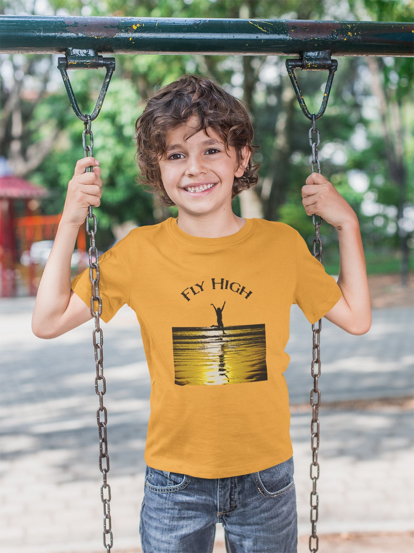 Fly High Shrivardhan Sommer-T-Shirt für Jungen