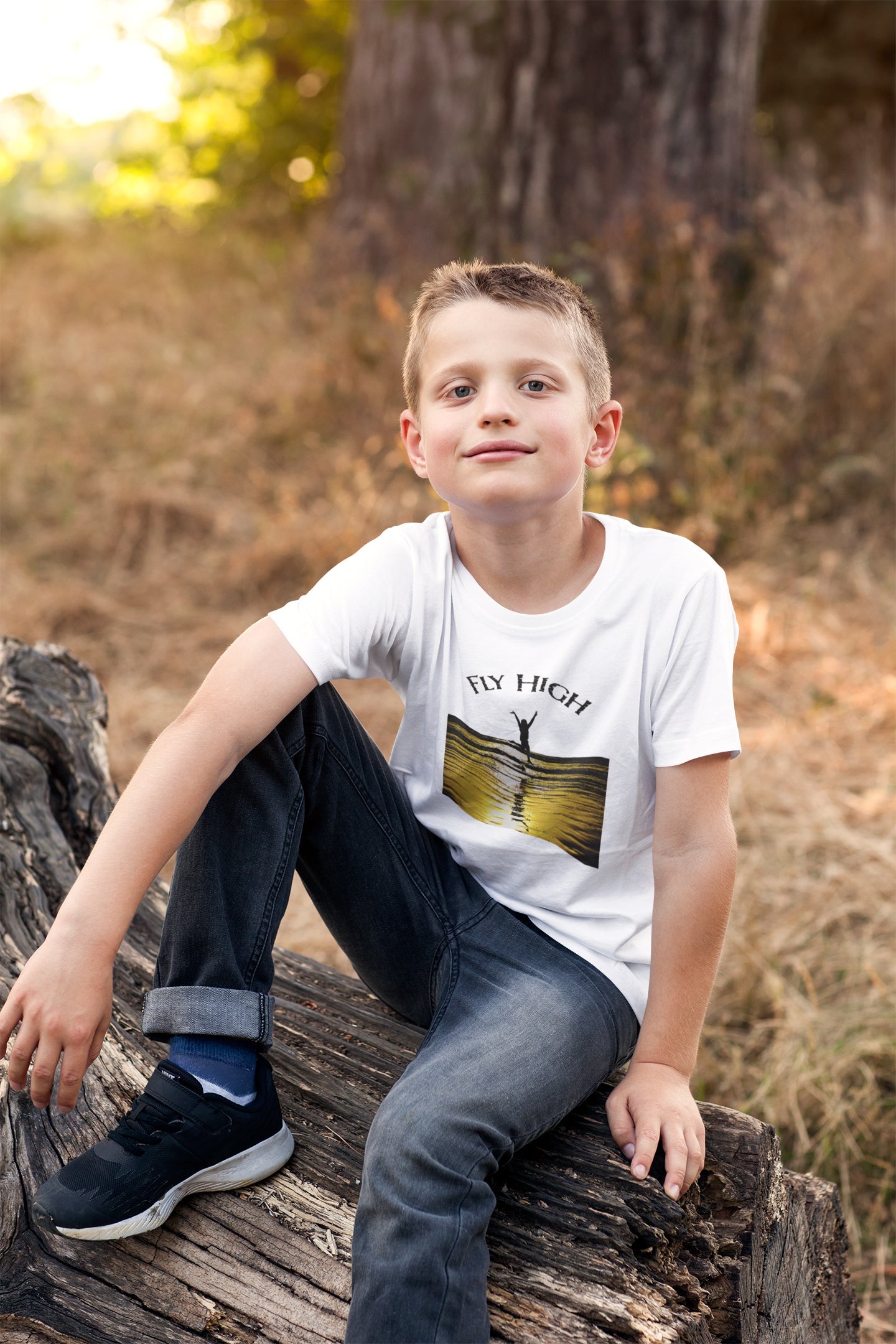 Fly High Shrivardhan Sommer-T-Shirt für Jungen