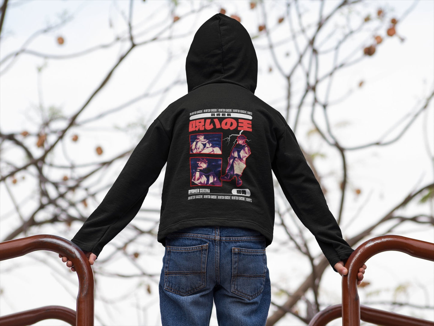 Ryomen Sukuna Hoodies for Children