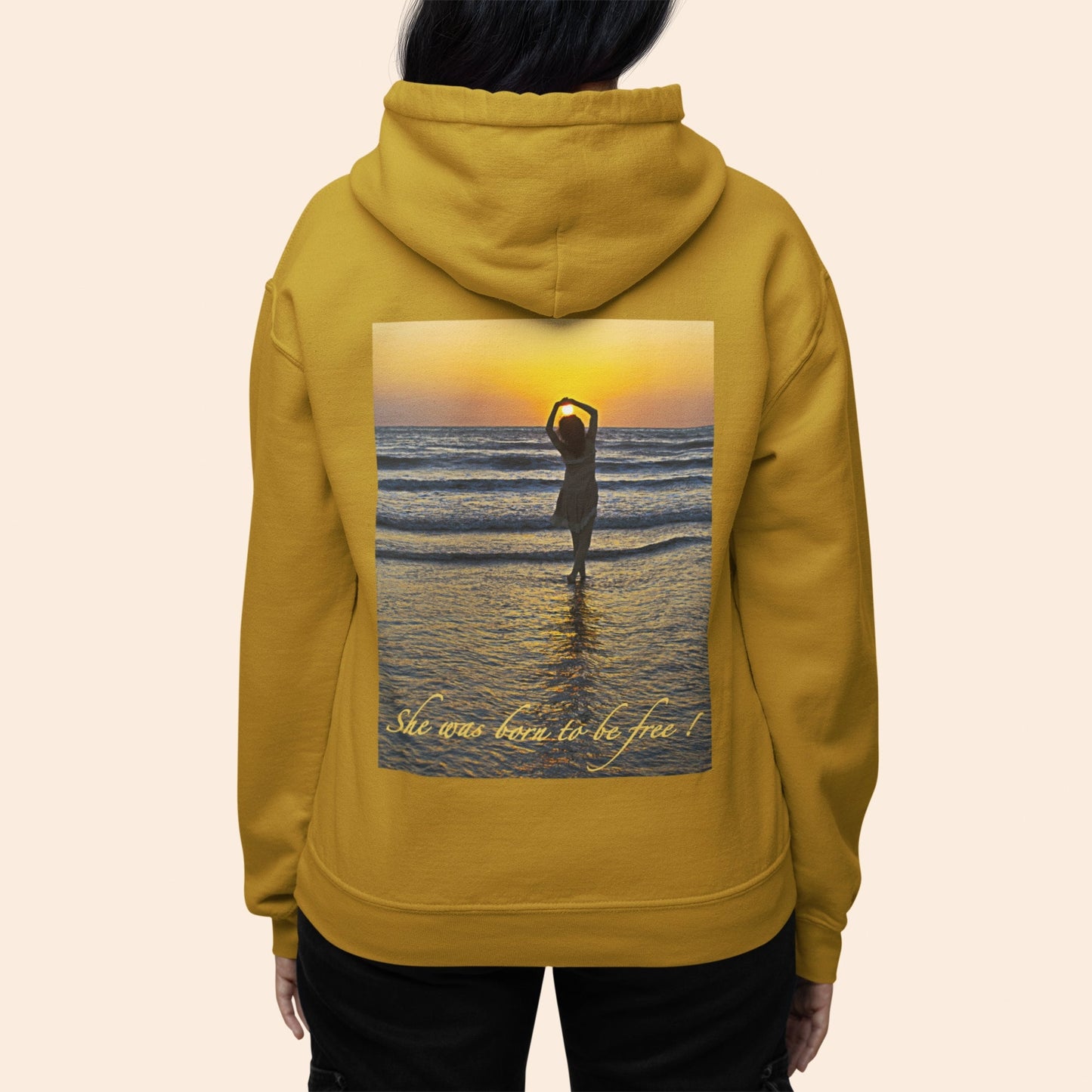 She Was Born To Be Free Unisex Hoodie