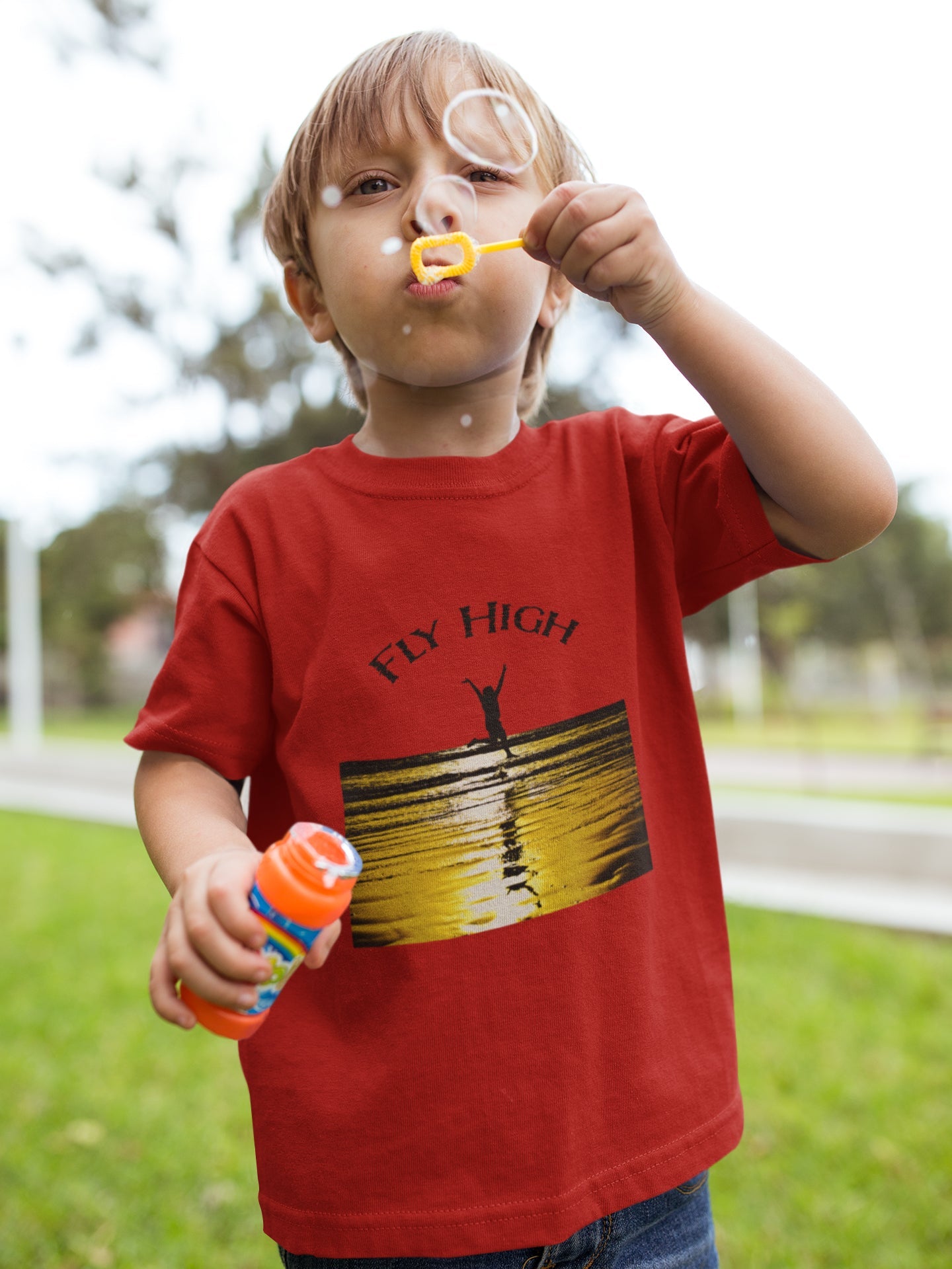 Fly High Shrivardhan Sommer-T-Shirt für Jungen