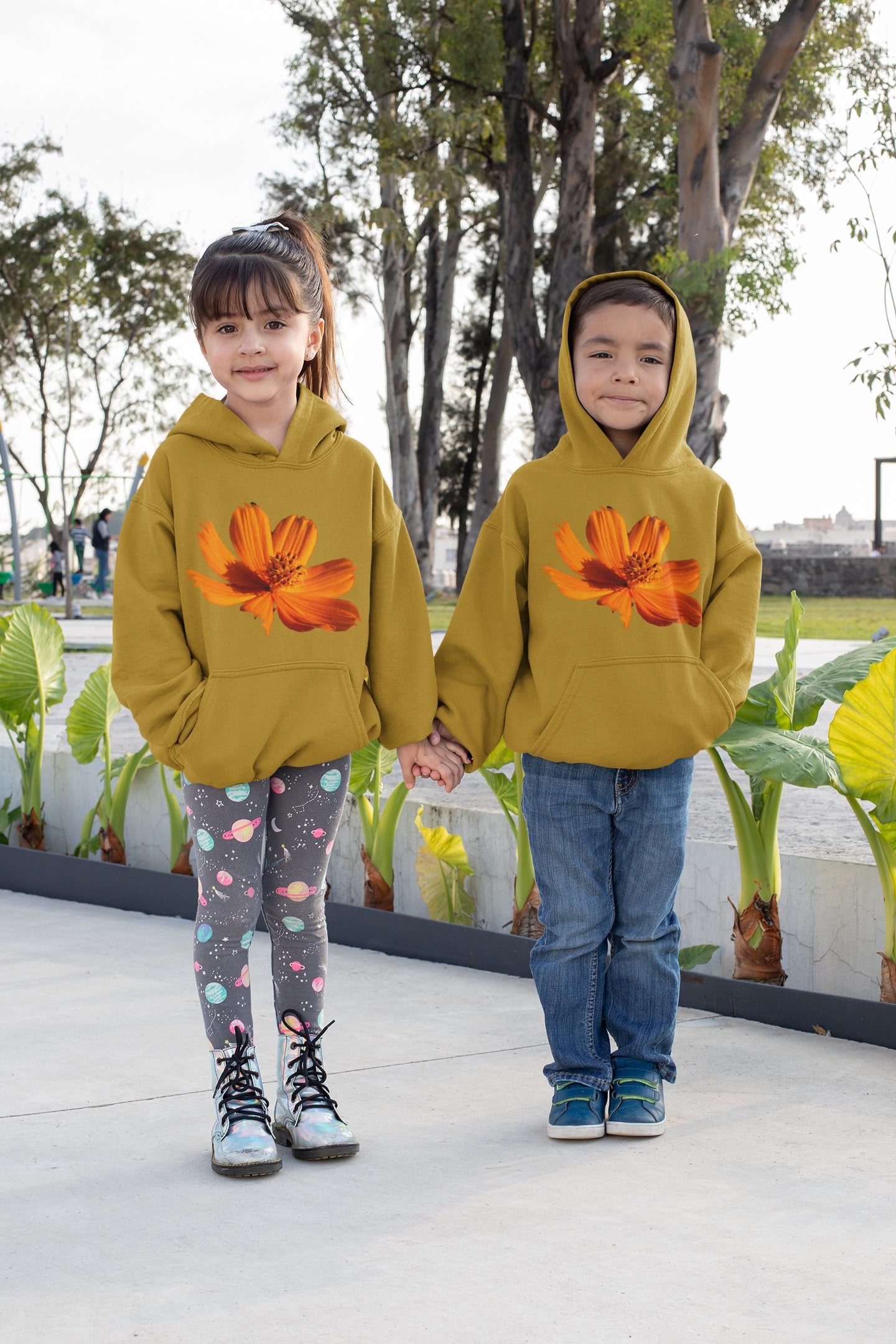 Hoodies for Children (FLOWER HEAD)