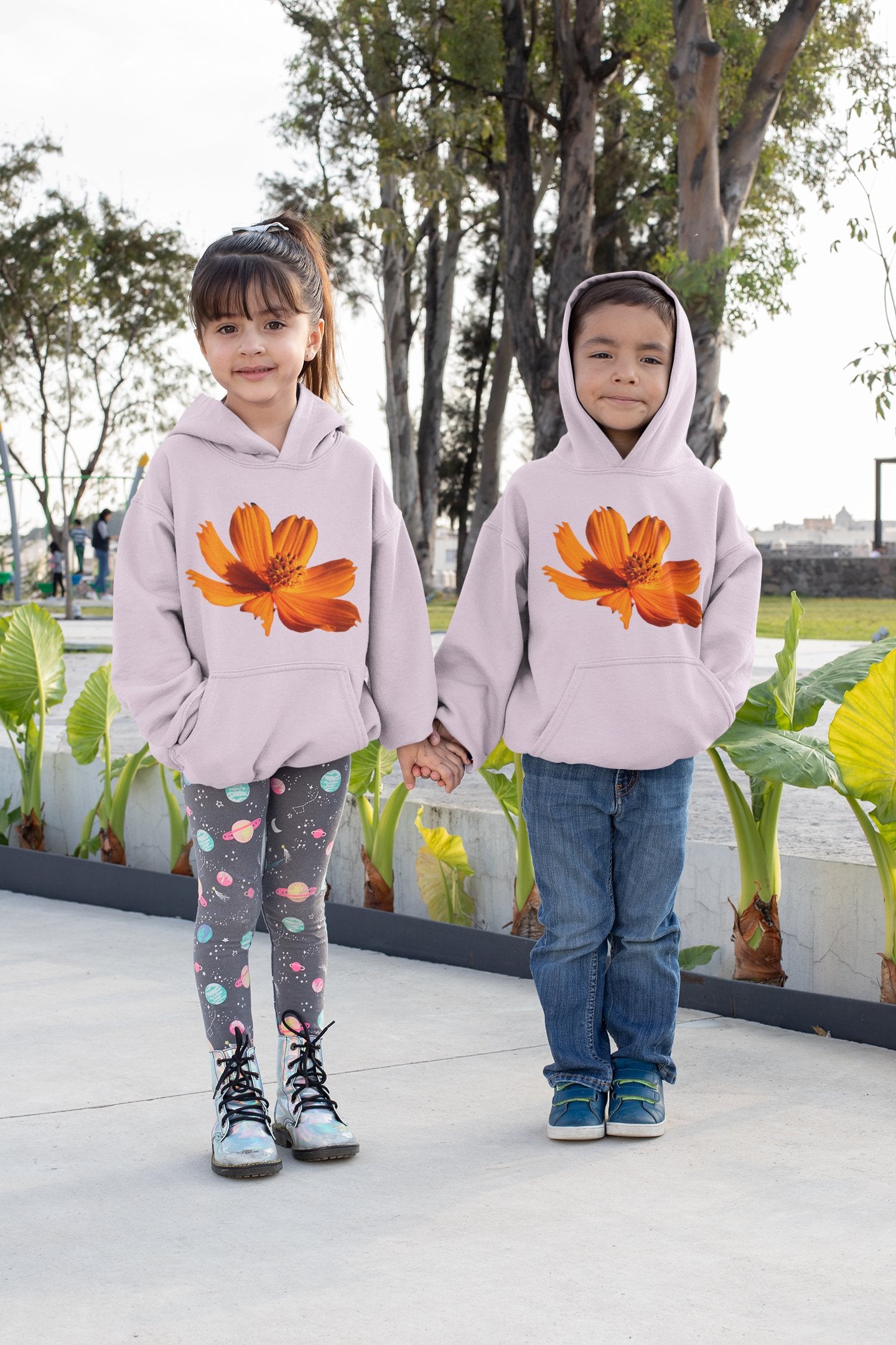 Hoodies for Children (FLOWER HEAD)