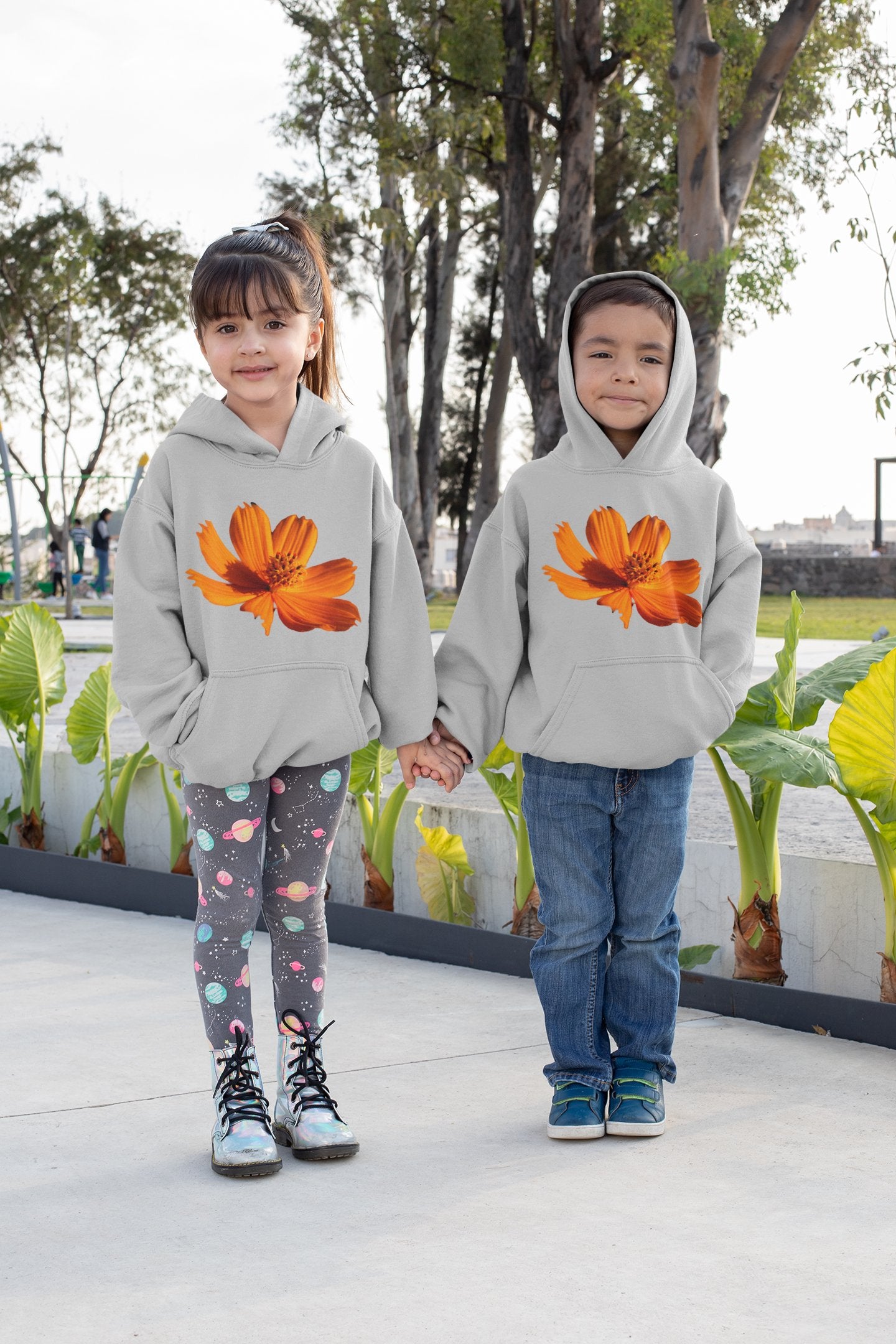 Hoodies for Children (FLOWER HEAD)