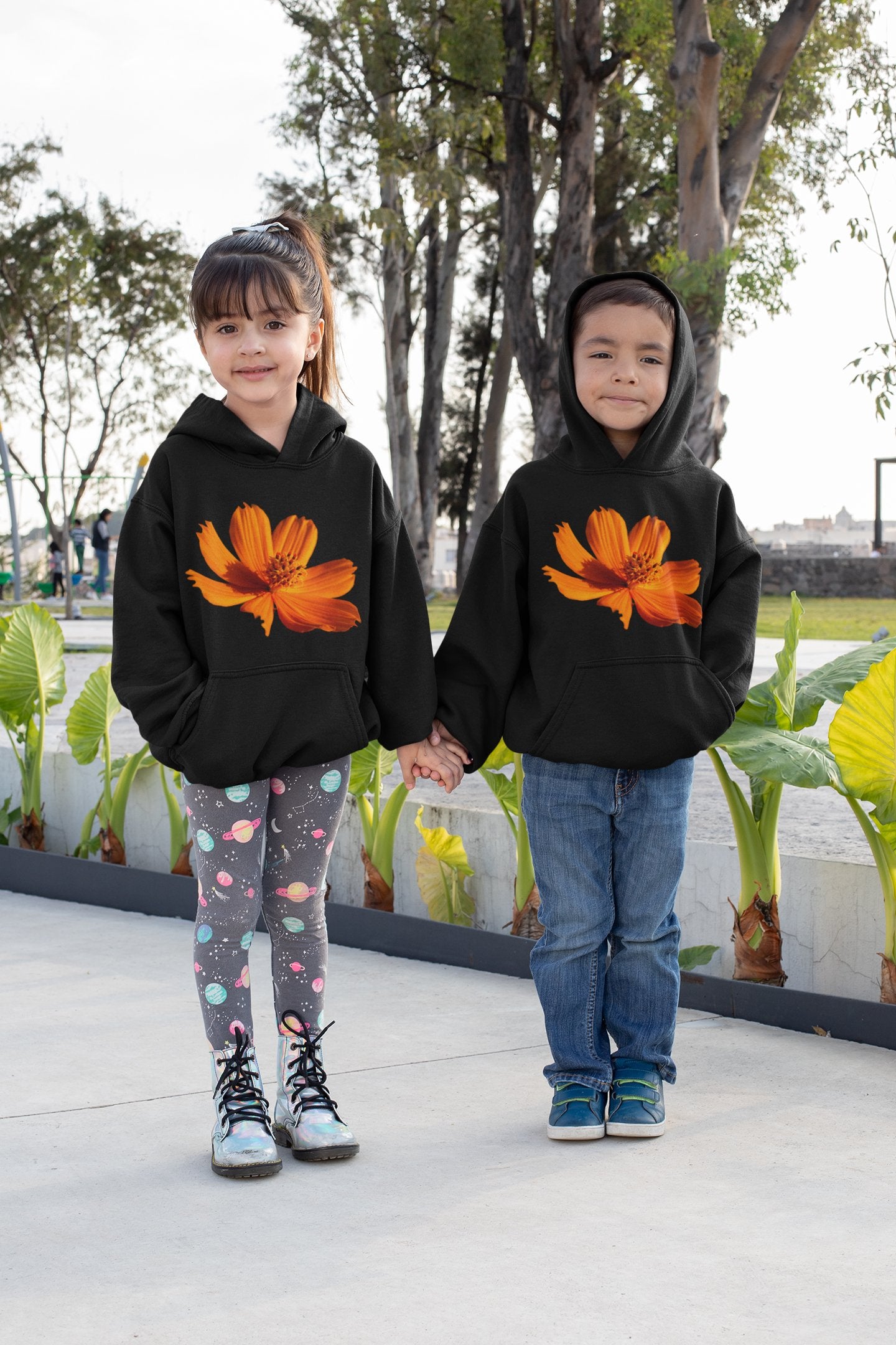Hoodies for Children (FLOWER HEAD)