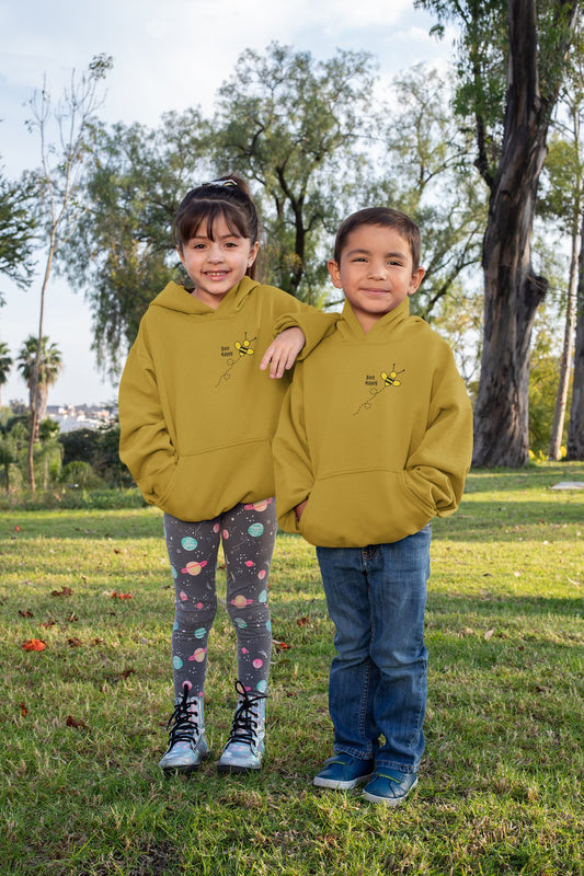 Hoodies for Children (BE HAPPY YELLOW)