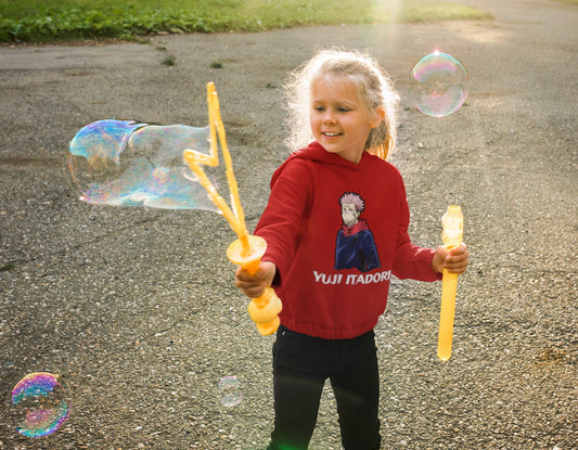 Yuji Itadori Hoodies for Children