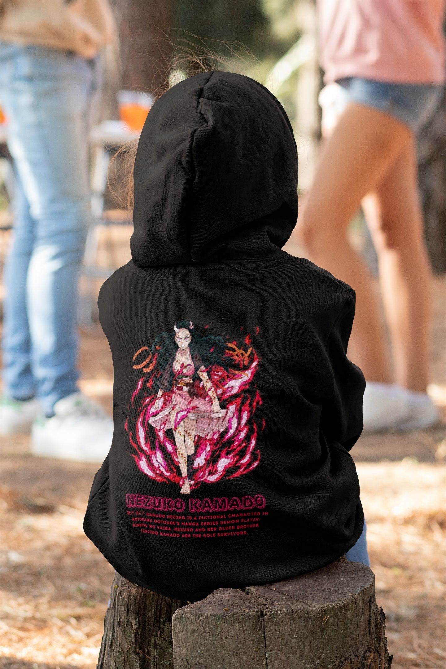 Nezuko Kamado Hoodies for Children