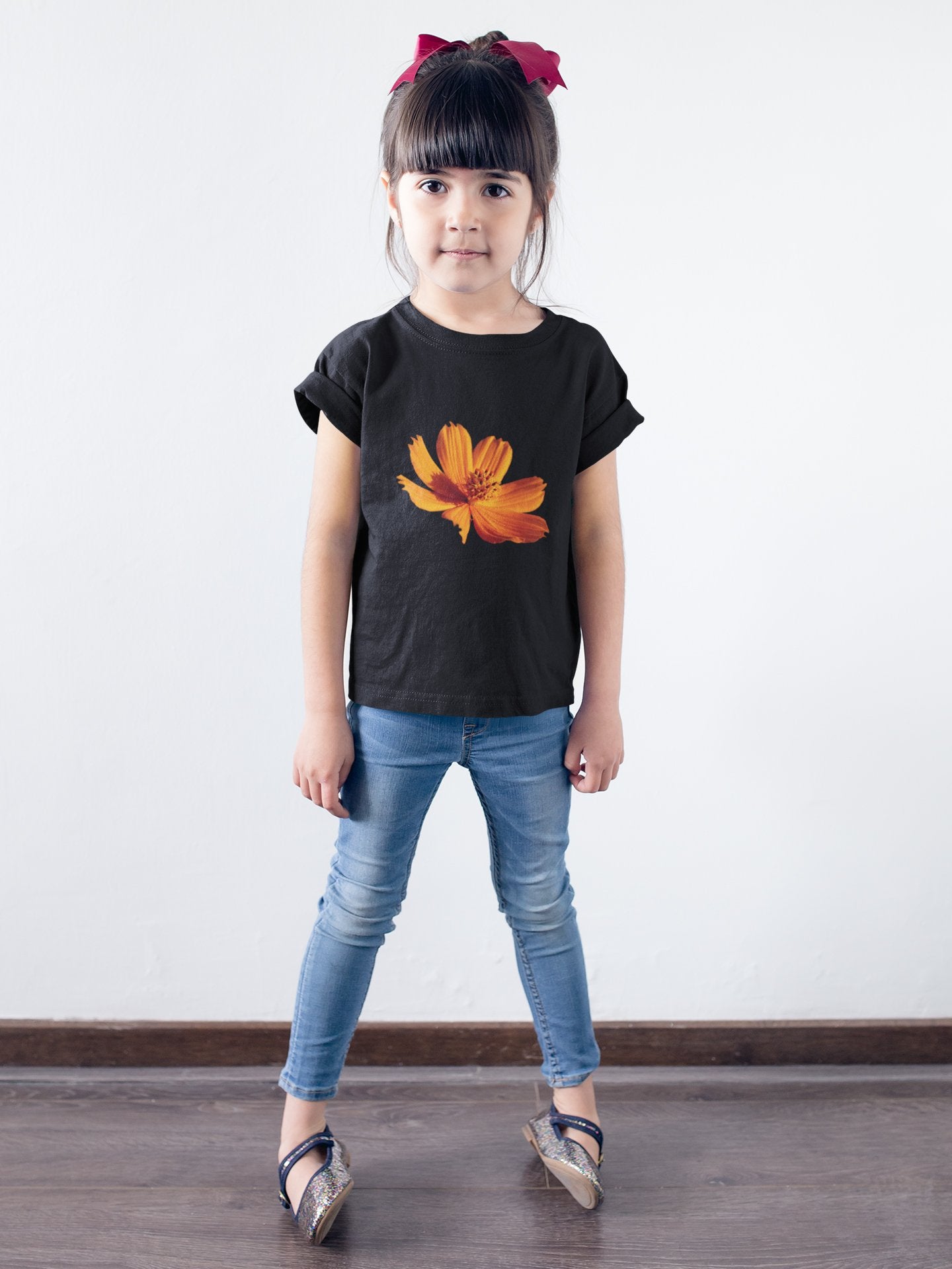 Summer T-shirt for Girls(FLOWERHEAD)