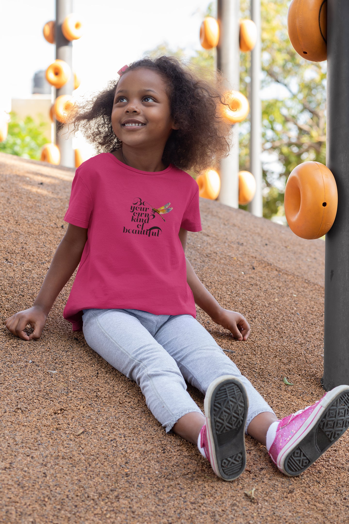 Summer T-shirt for Girls (OWN KIND OF BEAUTIFUL)