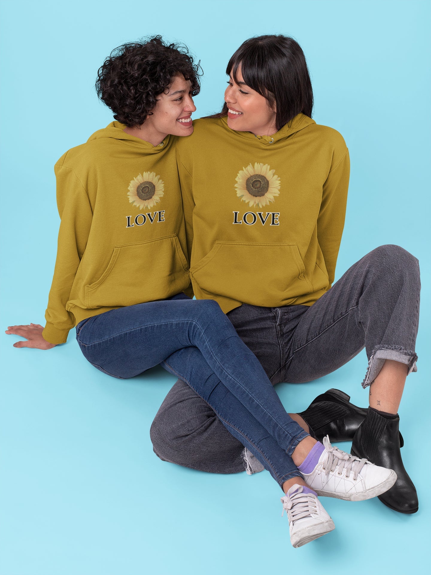 Sunflower Love Unisex Hoodie
