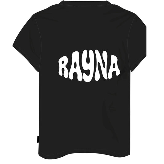 Schwarzes T-Shirt für Mädchen (TEAM MAMU)