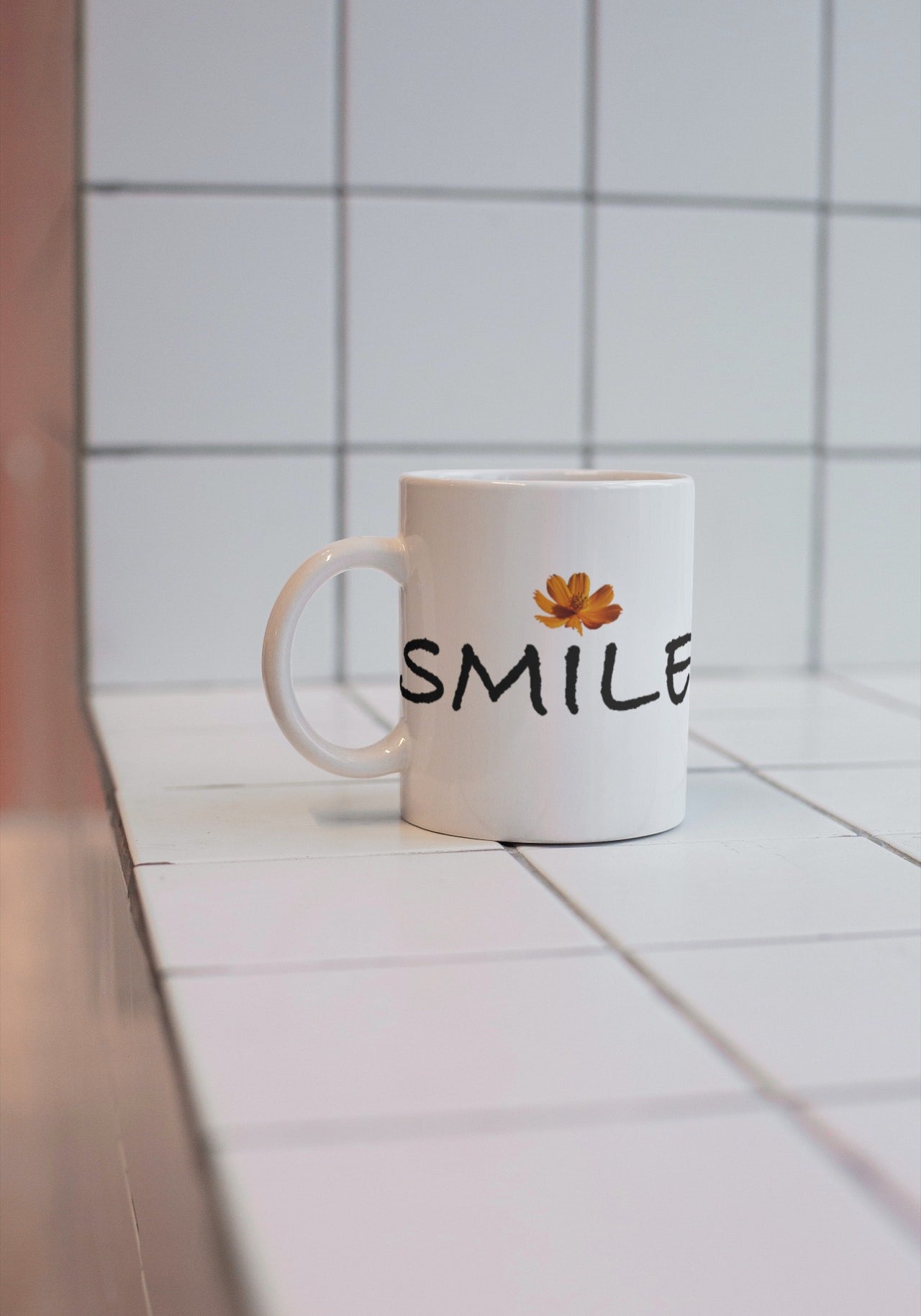 White Coffee Mug (SMILE)