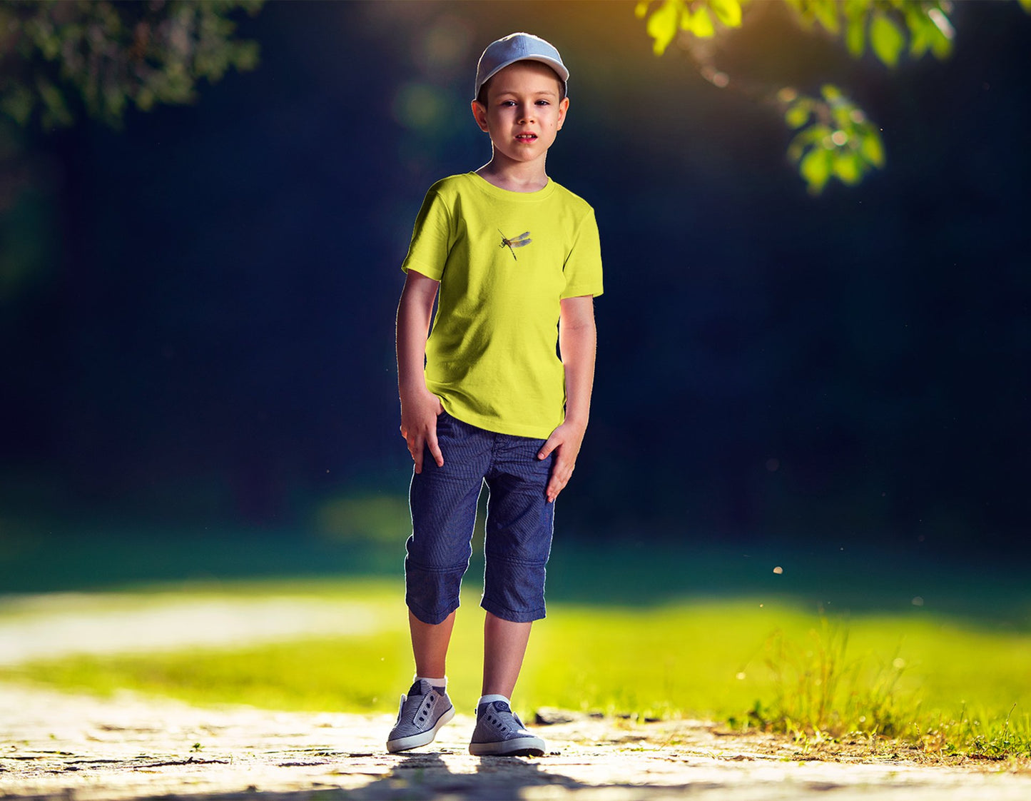 Summer T-shirt for Boys (DRAGONFLY SMALL)