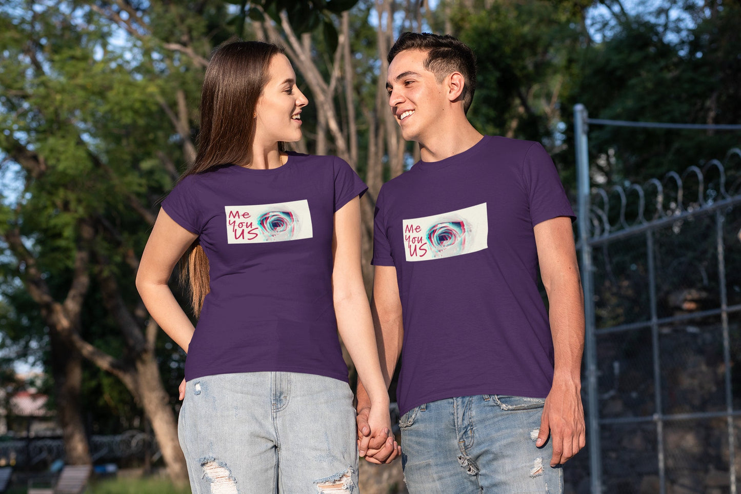 Me You Us T-shirt for Men