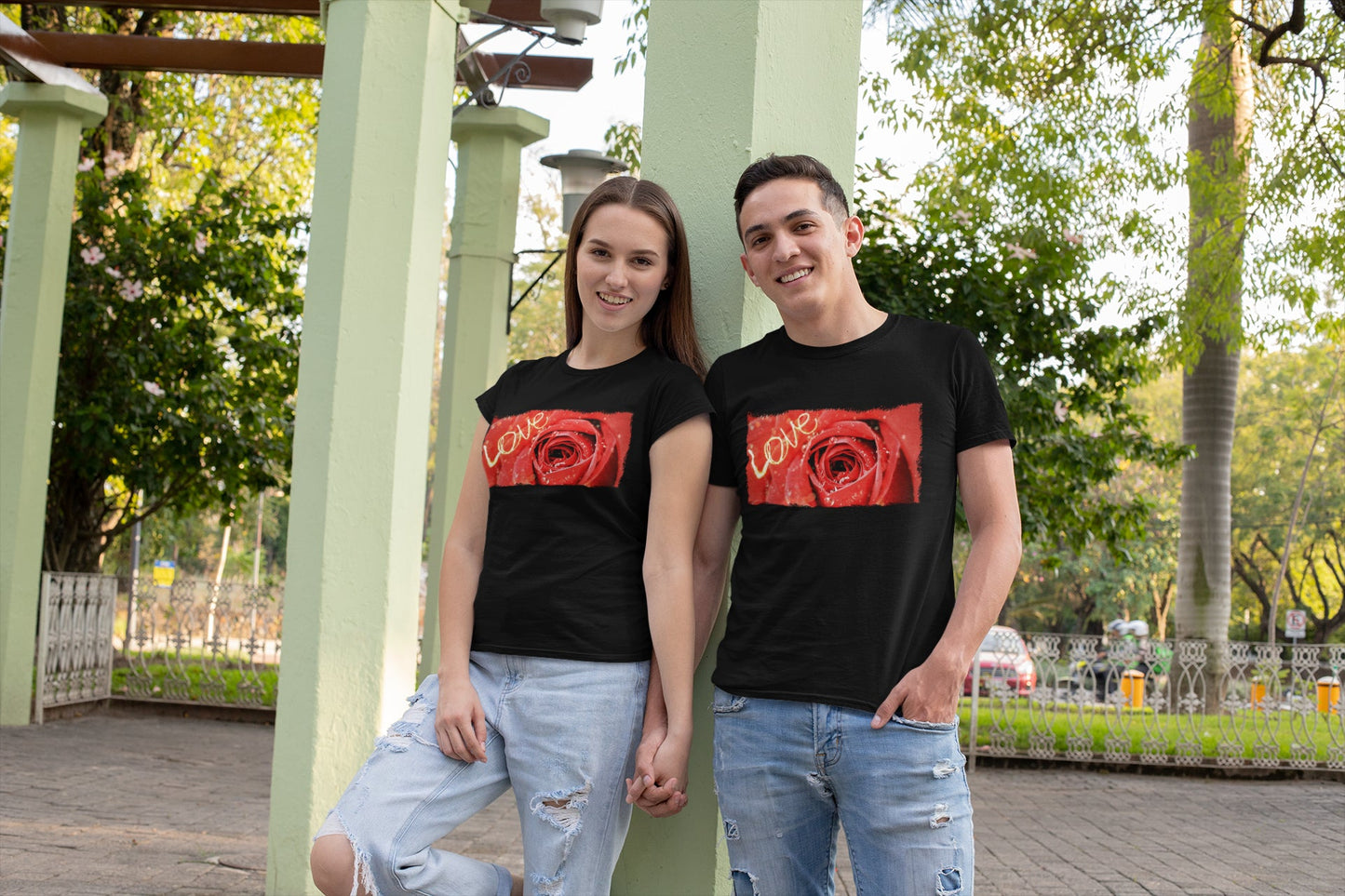 Rose Love T-shirt for Men