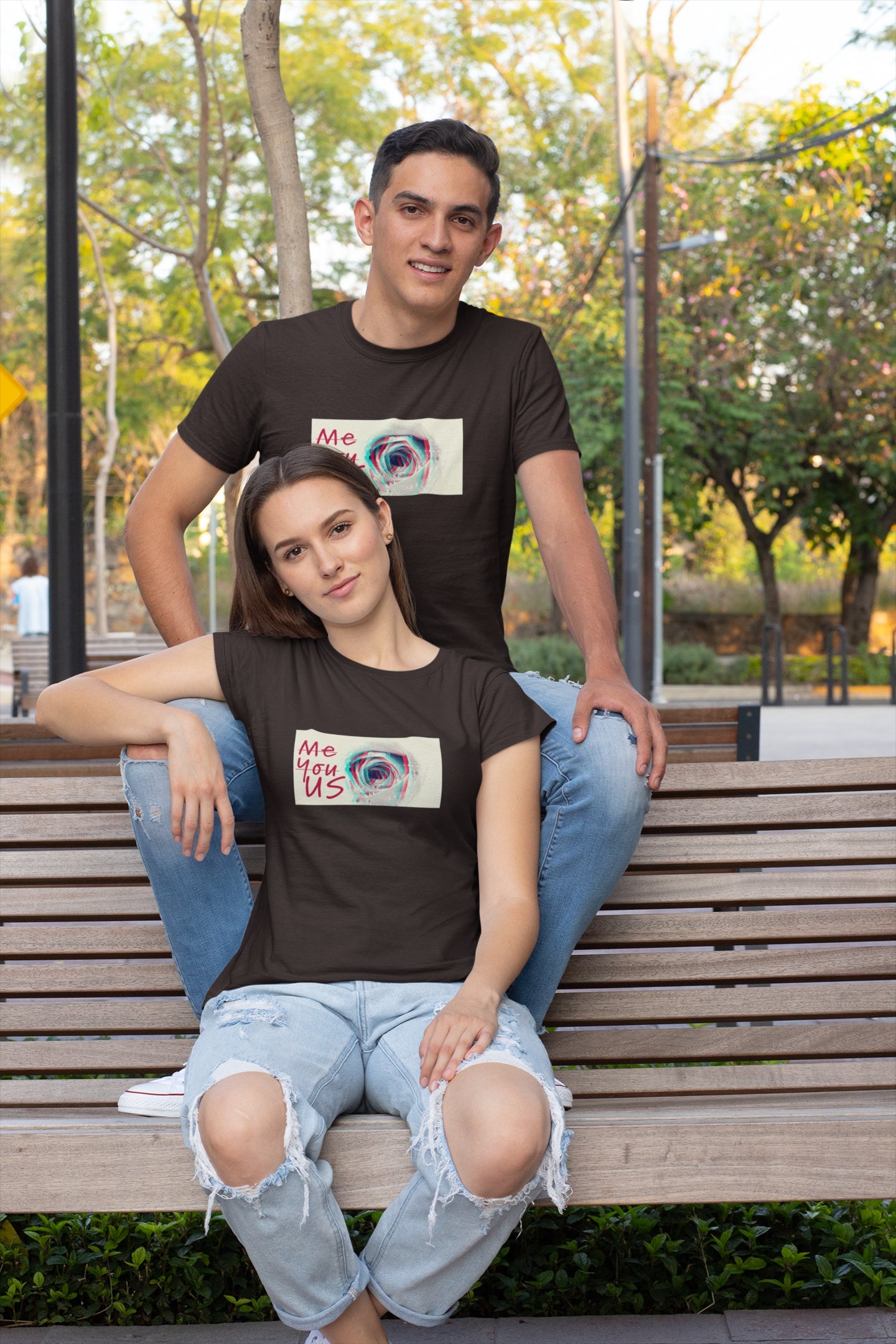 Me You Us T-shirt for Men
