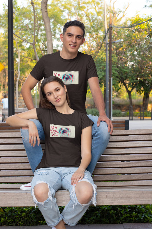 Me You Us T-shirt for Women