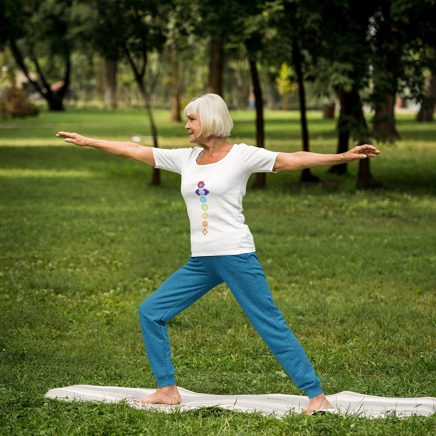 7 Chakras T-shirt For Women