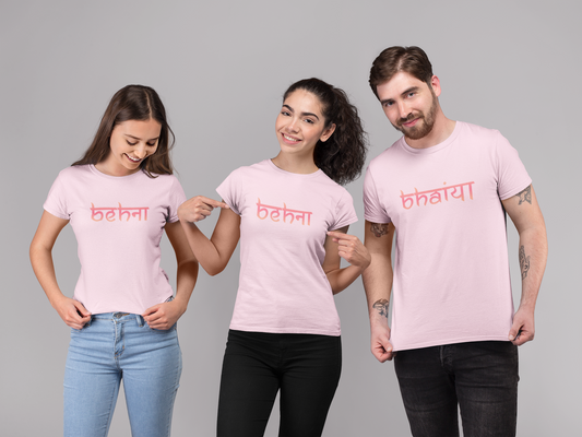 Bhaiyya Behna Sommer-T-Shirt-Kombination