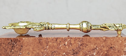 Brass Kuber Camphor Spoon for Aarti