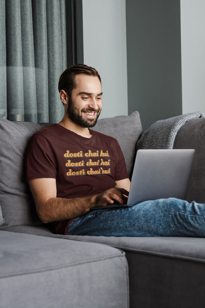 Dosti Chai Hai Unisex T-shirt
