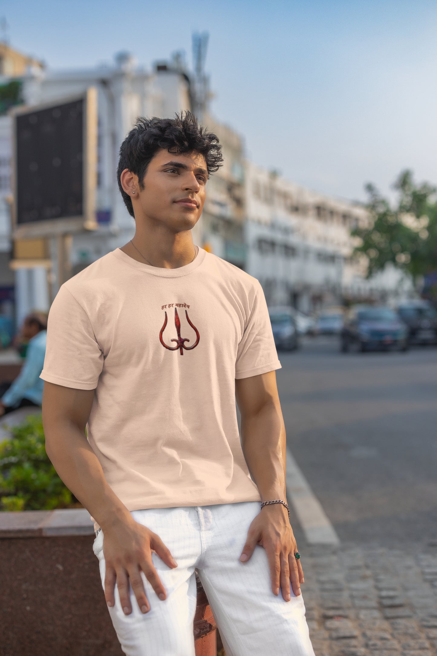 Summer T-shirt for Men(हर हर महादेव)