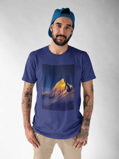 Kailash Parvat Sommer-T-Shirt für Herren