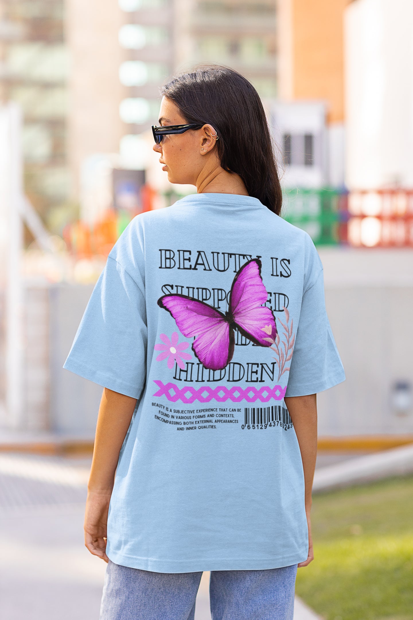 Hidden Beauty Unisex Oversized T-shirt