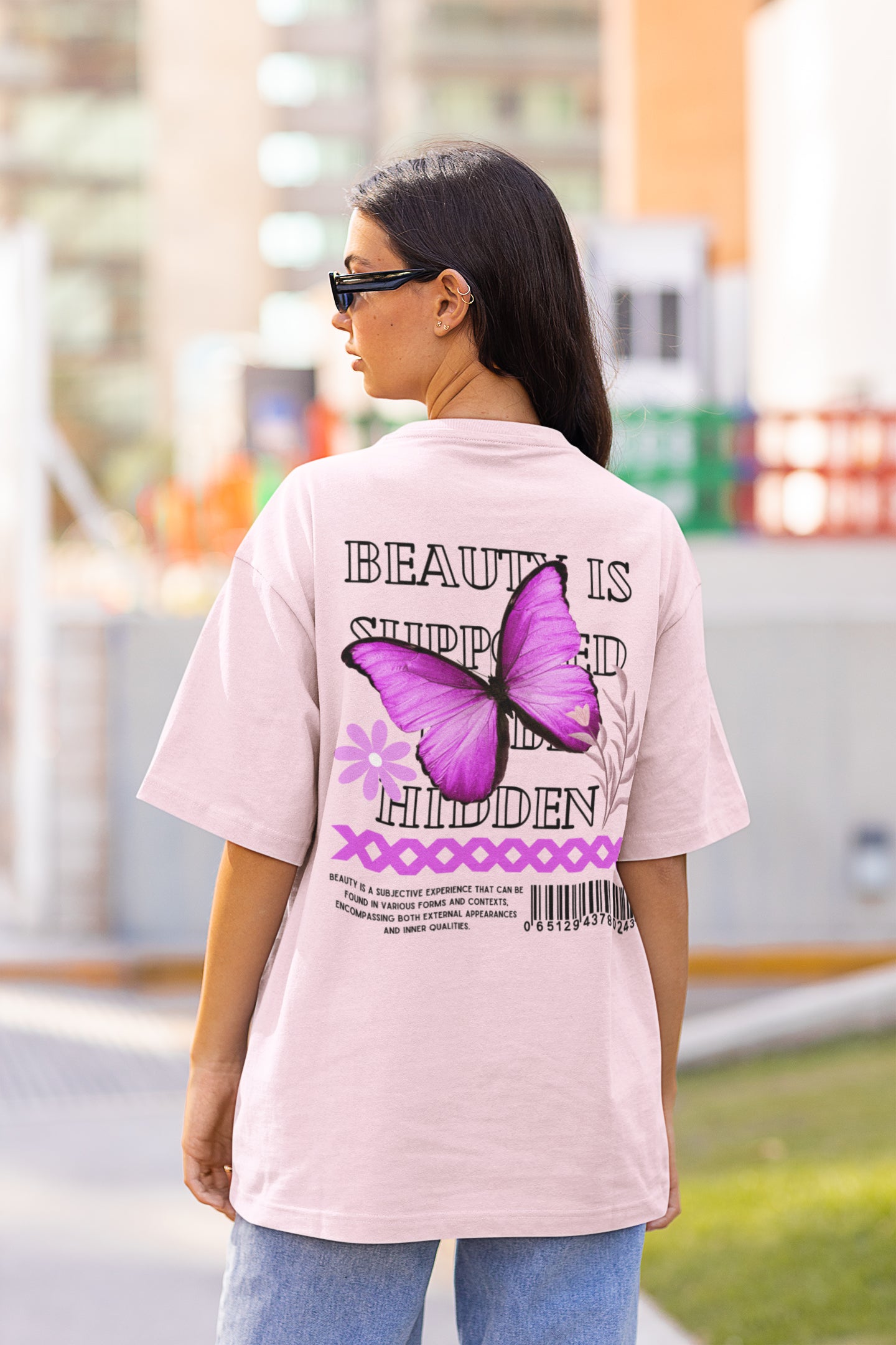 Hidden Beauty Unisex Oversized T-shirt