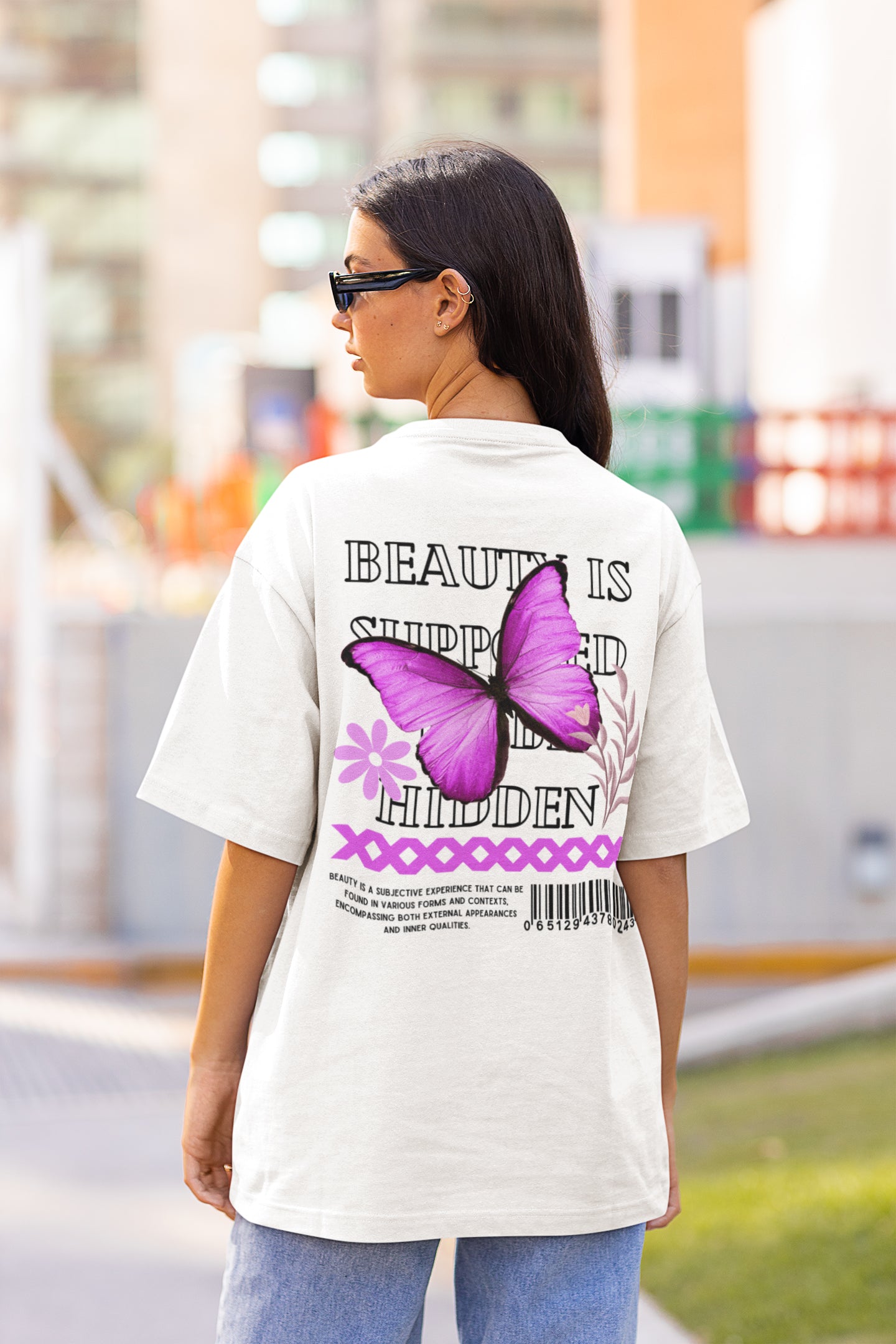 Hidden Beauty Unisex Oversized T-shirt
