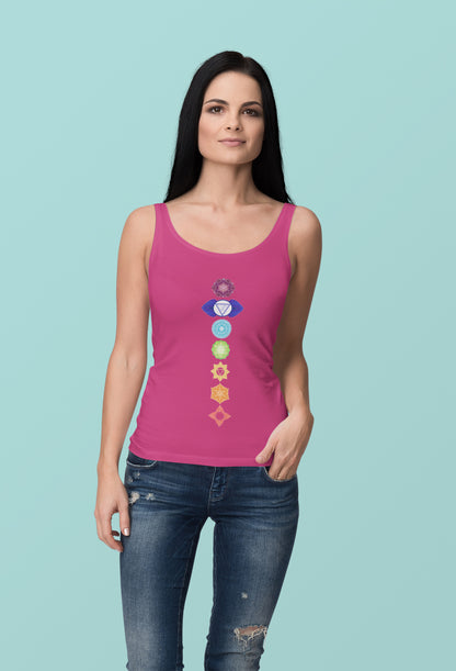 7 Chakra Tank Top for Ladies