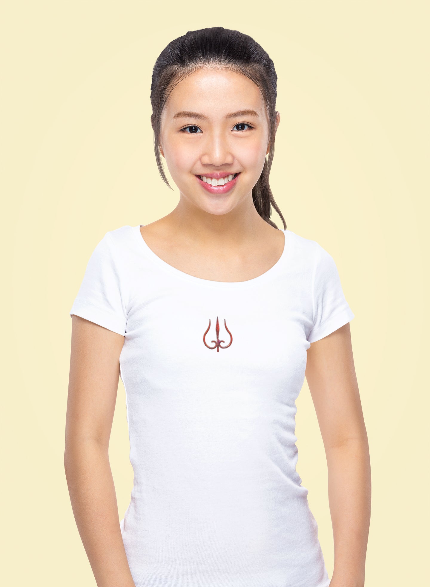 Sommer-T-Shirt für Damen (Trishul S)