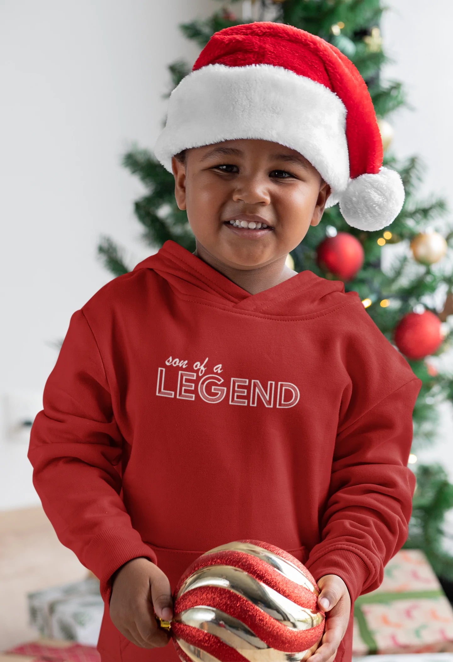 Son Of A Legend Hoodie For Boys