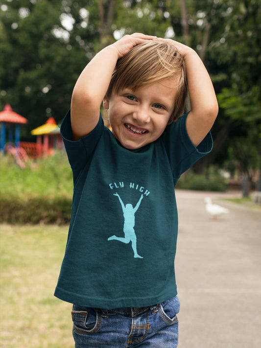 Summer T-shirt for Boys ( Fly High Blue )