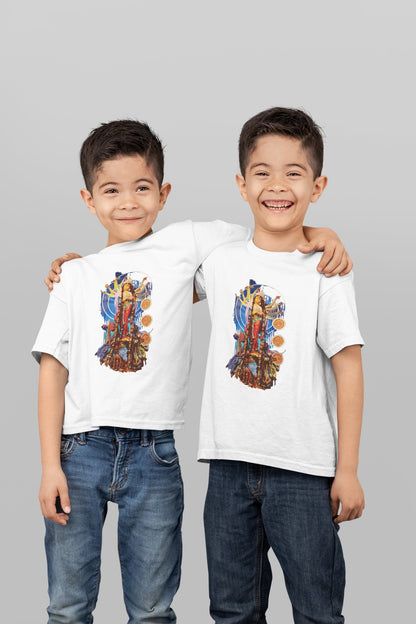 Durga Puja Summer T-shirt for Boys