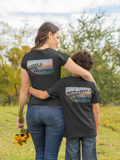 Mom Needs A Vacation Summer T-shirt for Boys