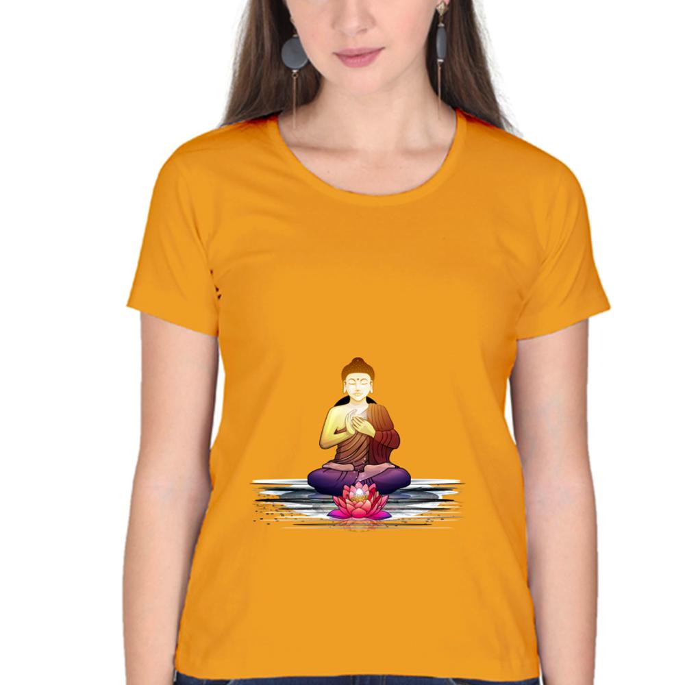 Sommer-T-Shirt für Damen (BUDDHA)
