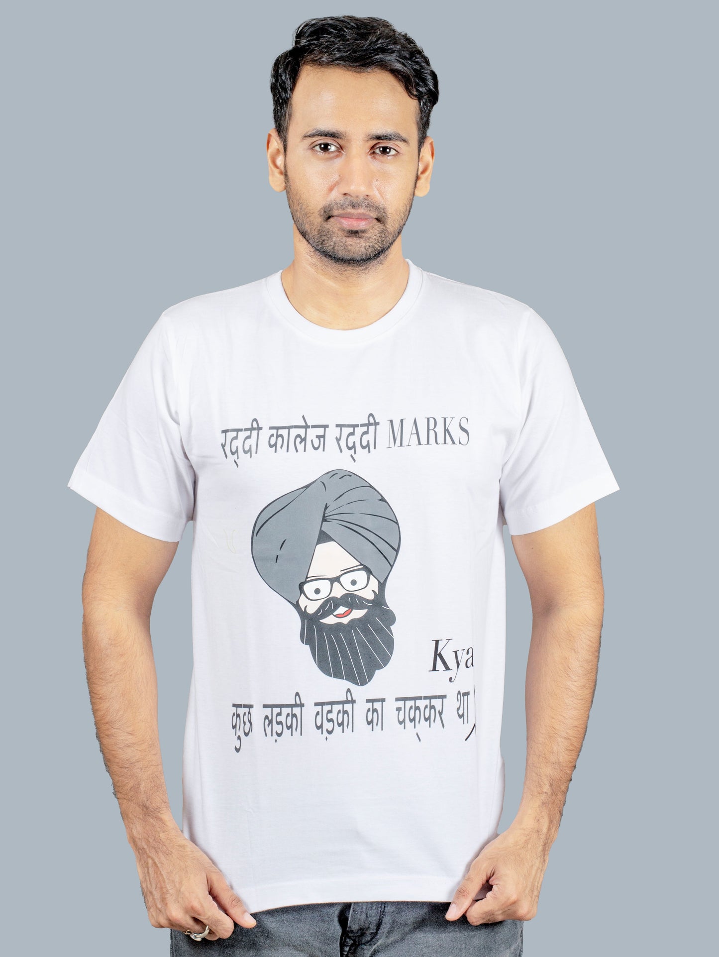 Summer T-shirt for Men ( SARDAR LADKI KA CHAKKAR )