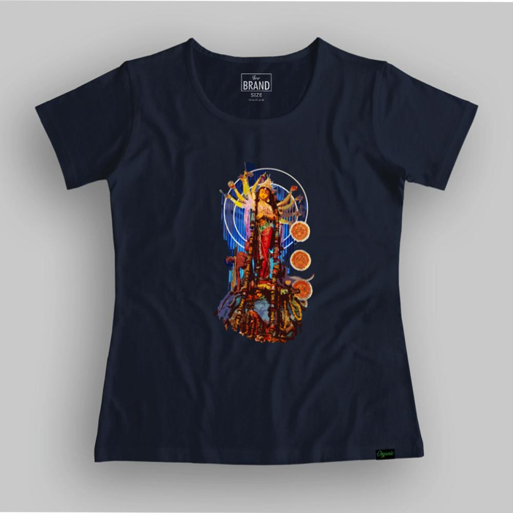 Summer T-shirt for Women(DURGA PUJA)