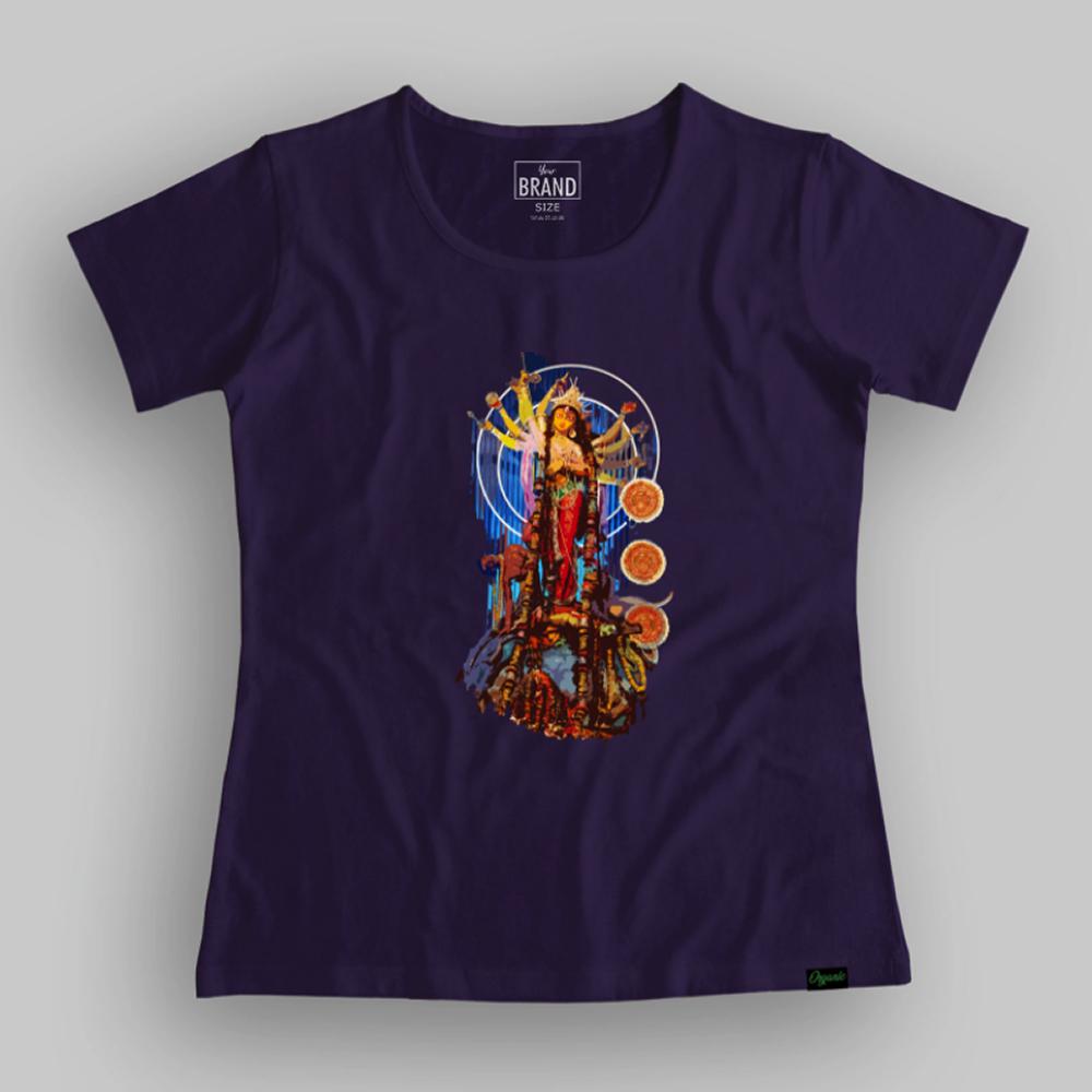 Summer T-shirt for Women(DURGA PUJA)