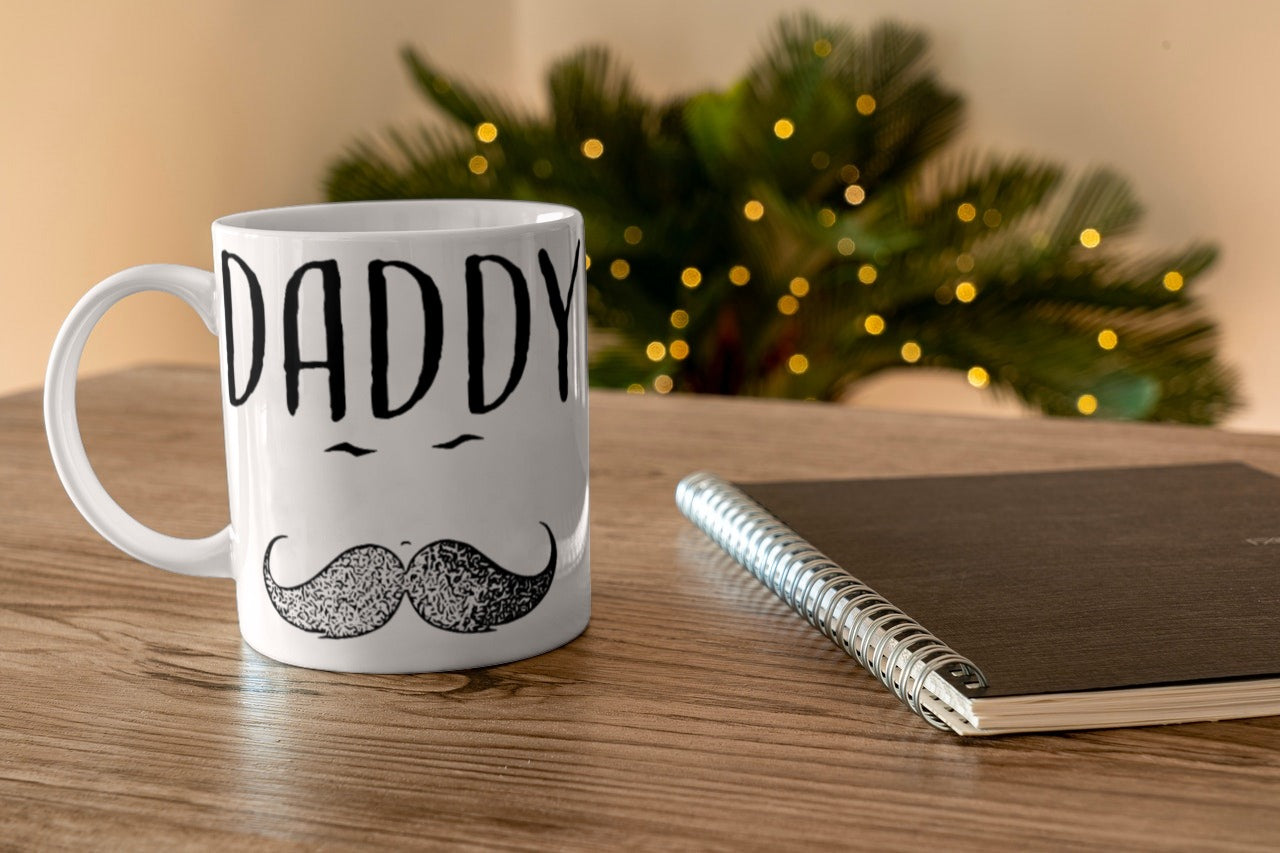 Daddy White Coffee Mug