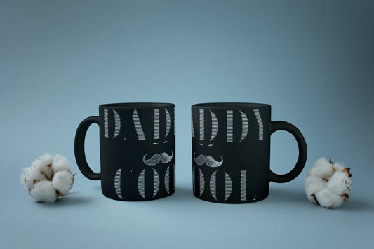 Daddy Cool Black Coffee Mug