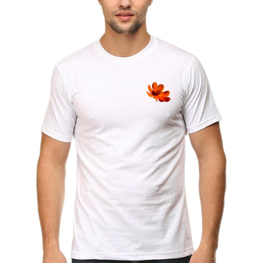 Sommer-T-Shirt für Herren (BLUMENKOPF)