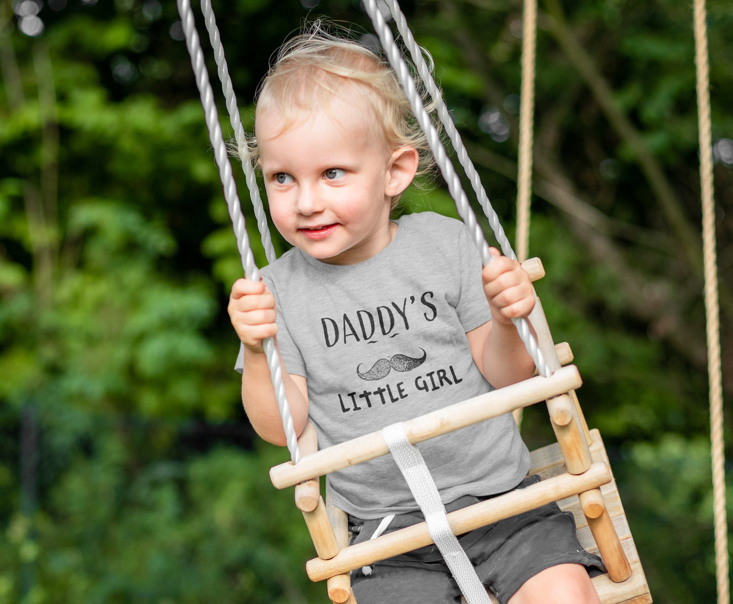 Daddy's Little Girl Sommer-T-Shirt für Mädchen