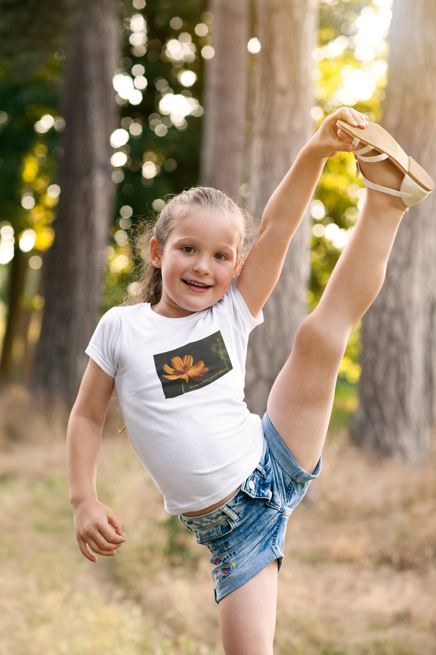 Bloom Sommer-T-Shirt für Mädchen