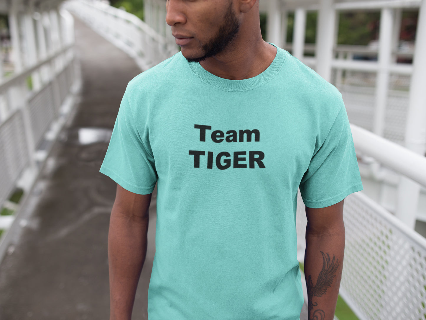 Team Tiger Sommer-T-Shirt für Herren