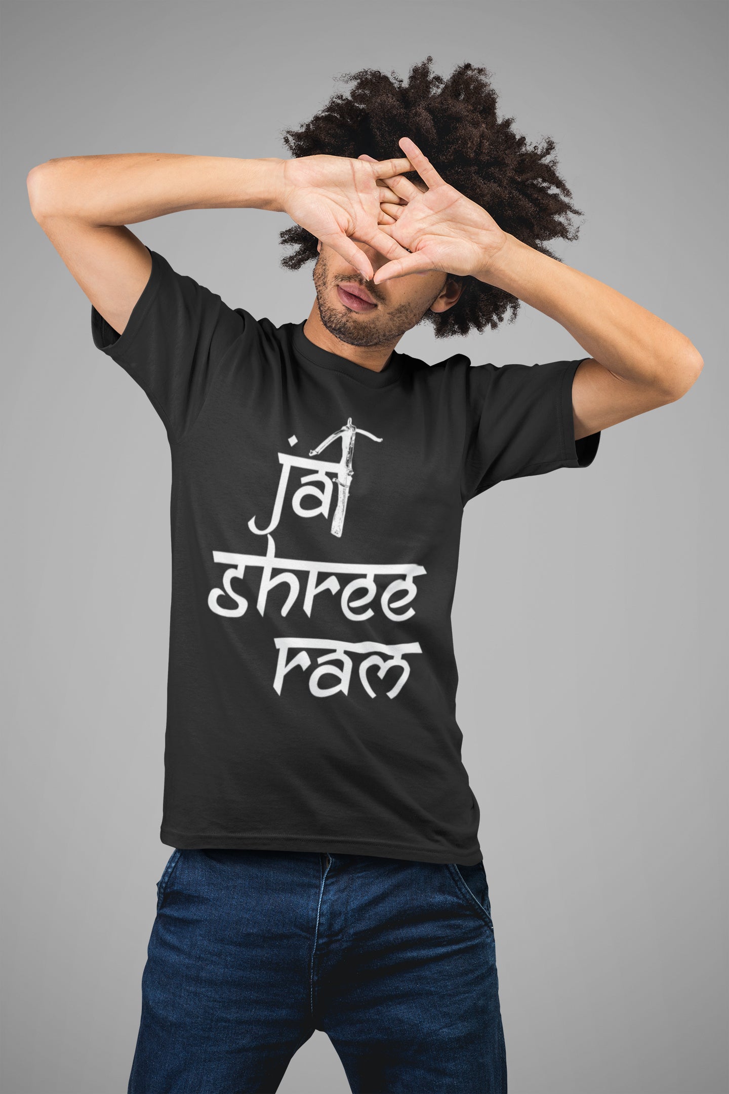 Summert T-Shirt für Männer (Jai Shree Ram)